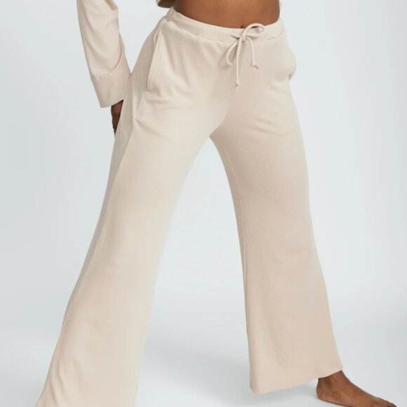 Riot Swim Rory Wide Leg Pants in Coconut - Picture 1 of 3